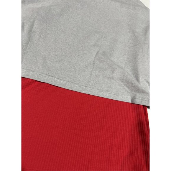 NEW Ohio State Buckeyes Colosseum Tank Top Cropped Tee Layered Shirt Girls M 7-8 - Picture 8 of 9